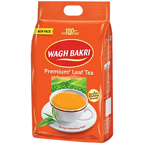 Wagh Bakri Premium Leaf Tea, 1 kg Pouch